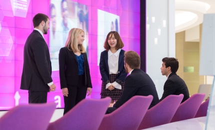 Three TCU Neeley MBA students