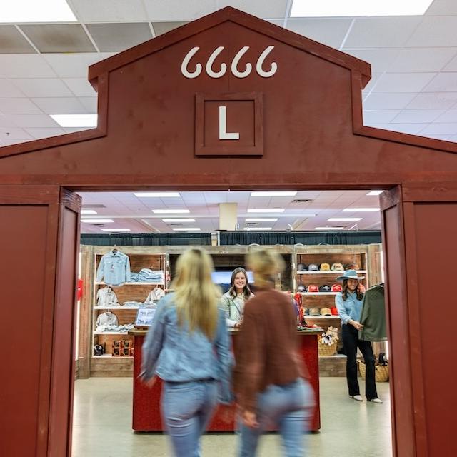 Image of the 6666 retail activation space 
